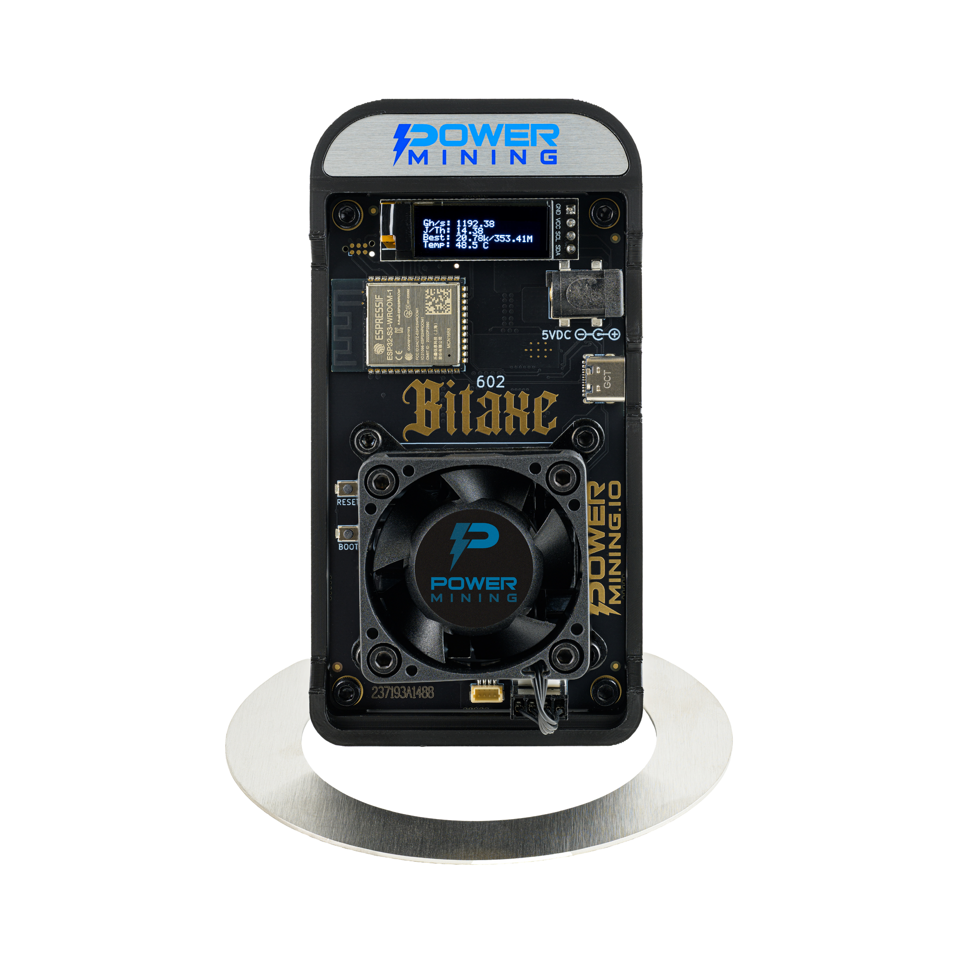 Bitaxe Gamma – Open Source ASIC Miner 1.1TH/s 18W – Power Mining