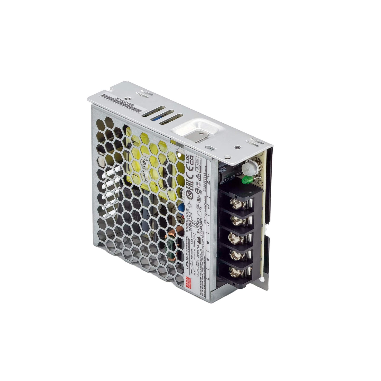 Meanwell 5V PSU 50W for Bitaxe Gamma